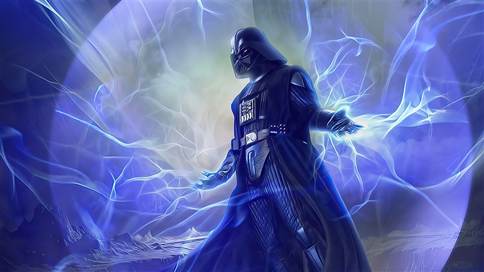 Darth Vader using the Force 4K