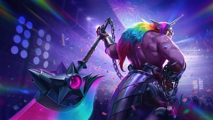 Rainbow Glaive from Vainglory 4K