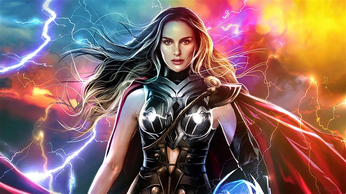 Lady Thor from Marvel 4K