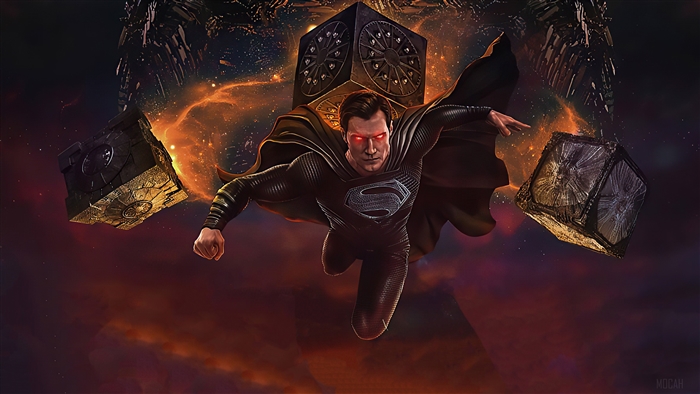Black Superman from Justice League 4K