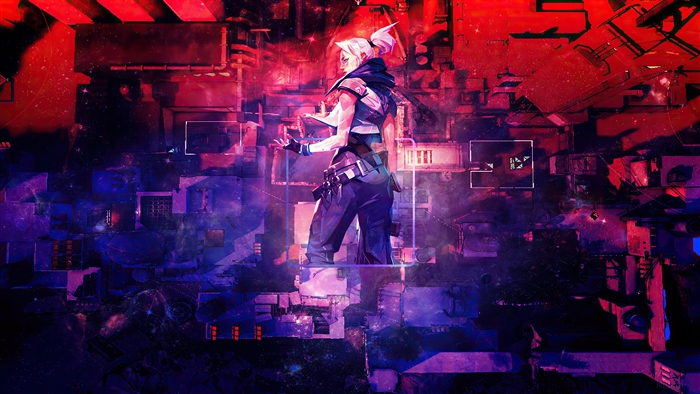 Jett from Valorant 4K Art
