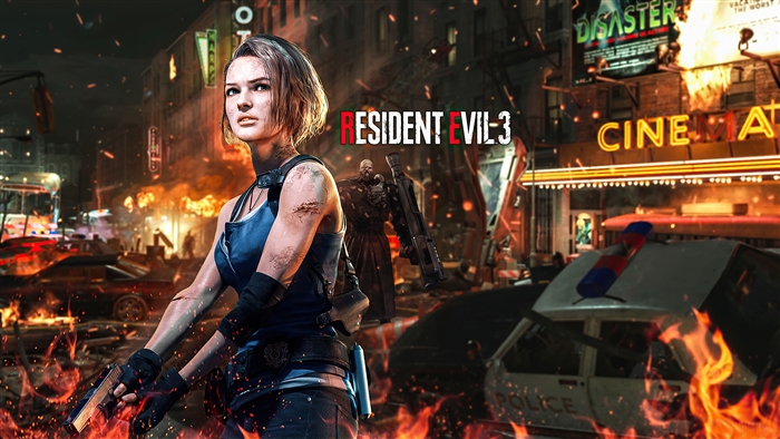 Jill Valentine from Resident Evil 3 4K