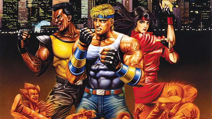 Characters from Streets of Rage 4