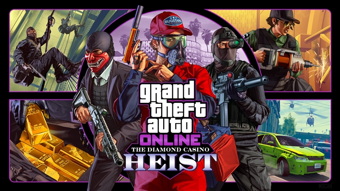 Grand Theft Auto Online: The Diamond Casino Heist 4K