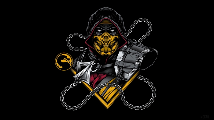 Scorpion from Mortal Kombat 4K