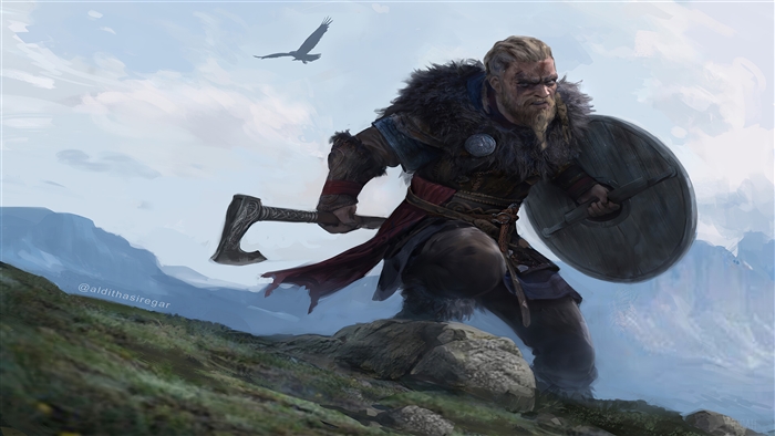 Ragnar Lothbrok from Assassins Creed Valhalla 4K