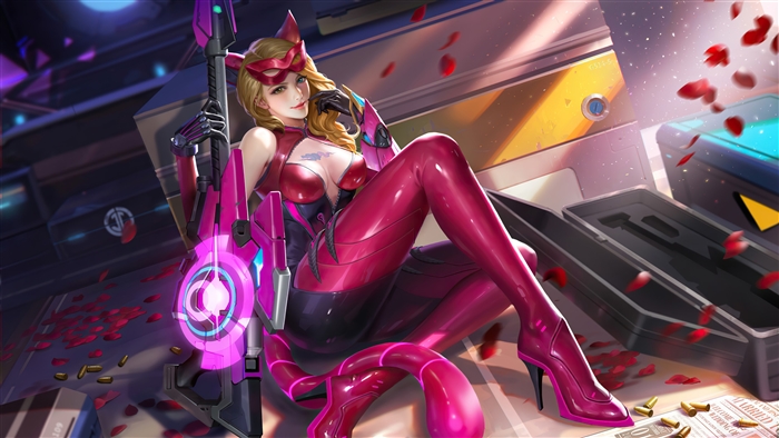 Jinx from League of Legends 4K