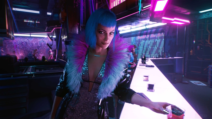 Evelyn from Cyberpunk 2077 4K