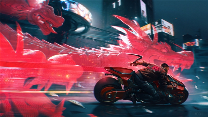 CYBERPUNK 2077 Dragon Boat