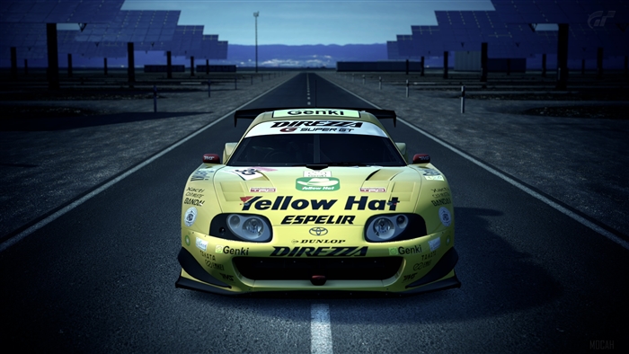 Gran Turismo 6 Toyota Supra Yellow Hat