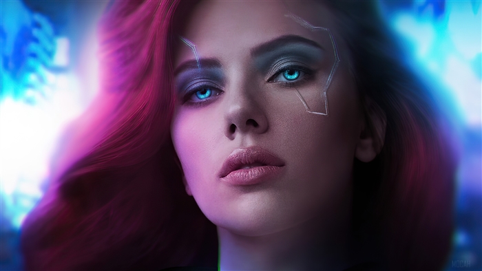 Black Widow Cyberpunk 2077 Portrait 4K
