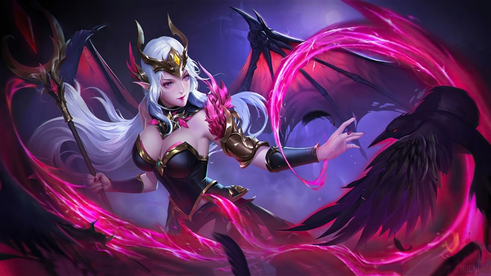 Morgana from League of Legends 4K