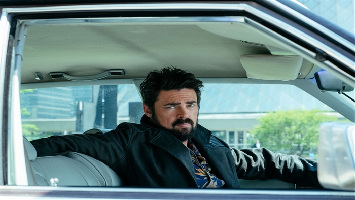Billy Butcher from The Boys in a car 4K