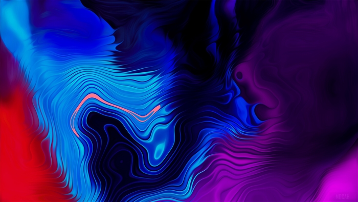 Mixed Colors Abstract 4K