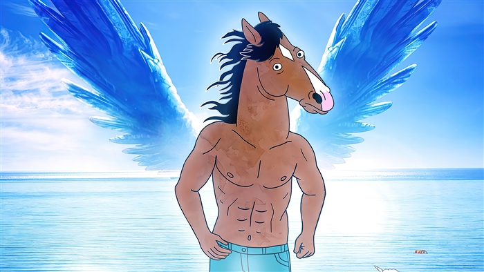 Bojack Horseman with Wings 4K