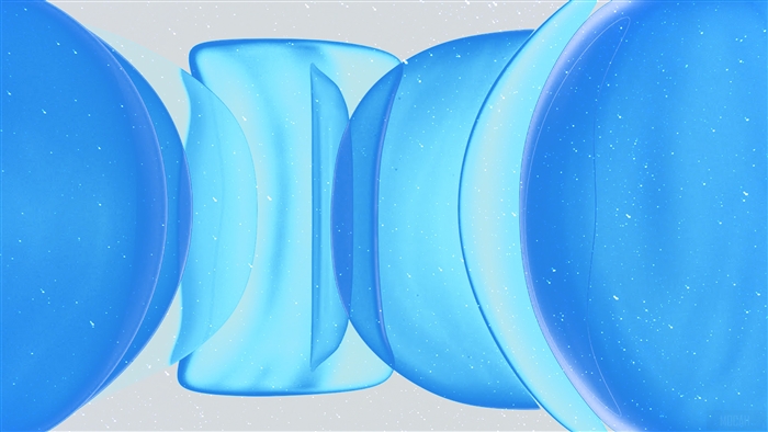 Apple Blue Bubbles