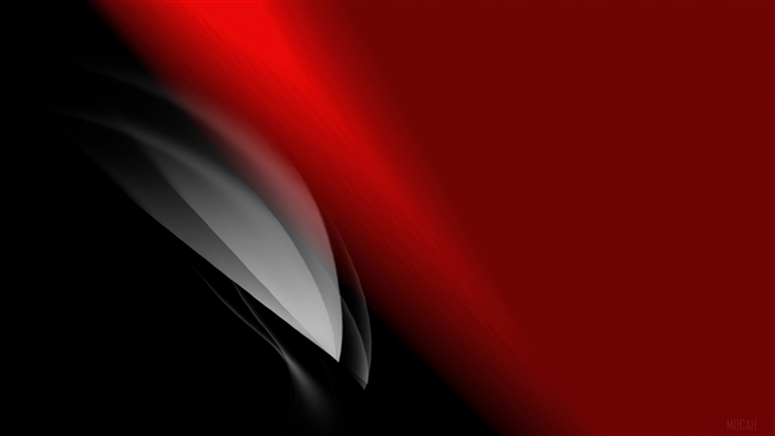 Abstract Red Flow