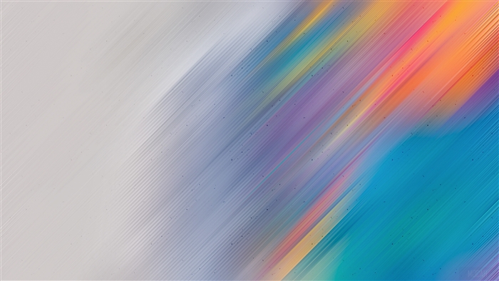 Orange Lines Flare Abstract