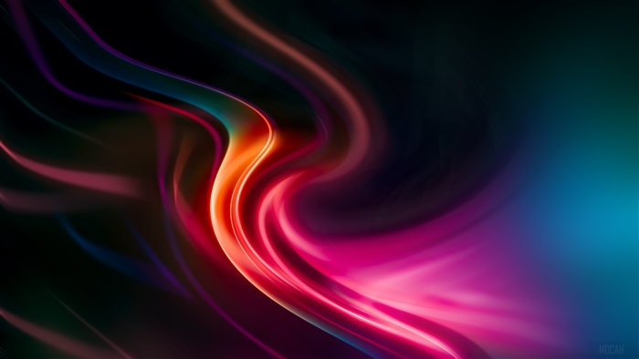 Abstract Swirls of Light 4K