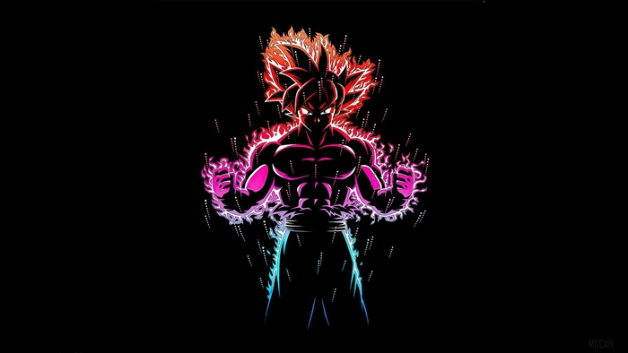 Goku from Dragon Ball Z Ultra Instinct 4K