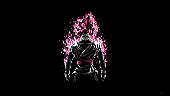 Goku Black Rose from Dragon Ball Z 4K