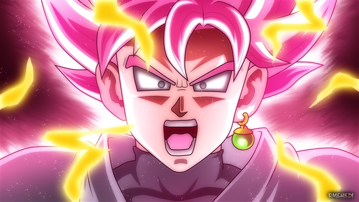 Goku Black Super Saiyan Rose 4K
