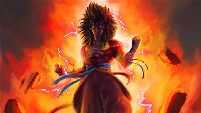 Goku SSJ4 from Dragon Ball 4K