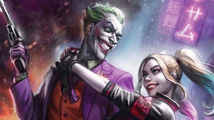 Joker and Harley Quinn 4K
