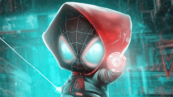 Miles Morales from Spider-Verse 4K