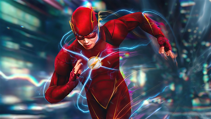 The Flash Running to Flashpoint 4K