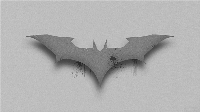 The Dark Knight Bat Logo 4K