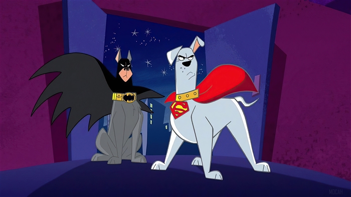 Superdog and Ace from Krypto the Superdog 4K