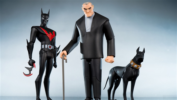 Batman Beyond, Derek Powers, and Ace the Bat-Hound 4K