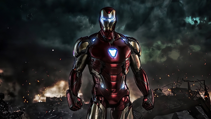 Iron Man from Avengers Endgame 4K