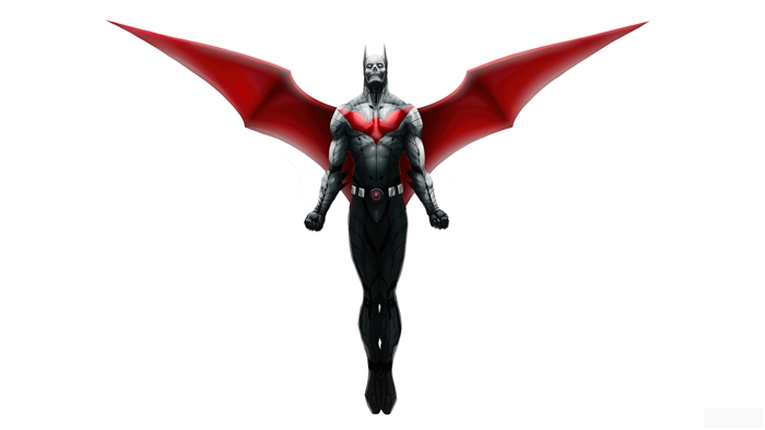 Batman Beyond with Red Wings 4K