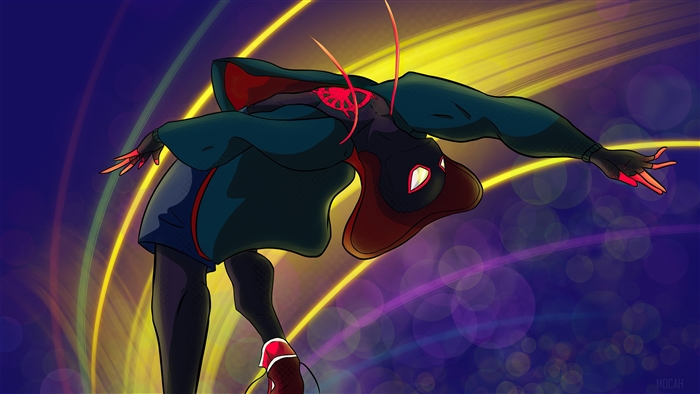Miles Morales from Into The Spider Verse 4K