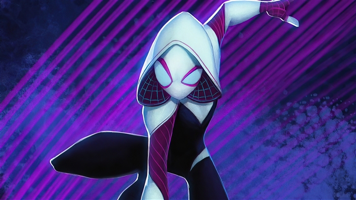 Gwen Stacy Spider-Gwen 4K Art