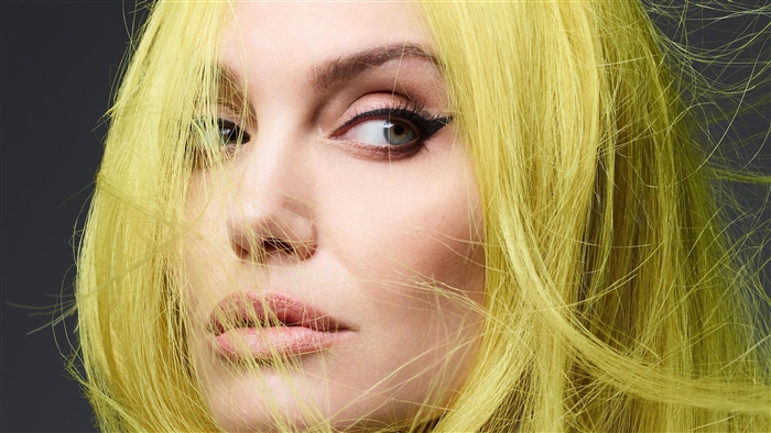 Angelina Jolie with Yellow Hair 4K