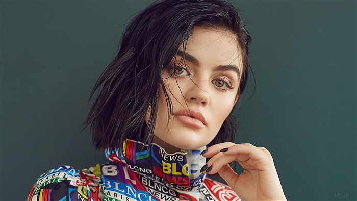 Lucy Hale from The Glass Magazine 2020 4K