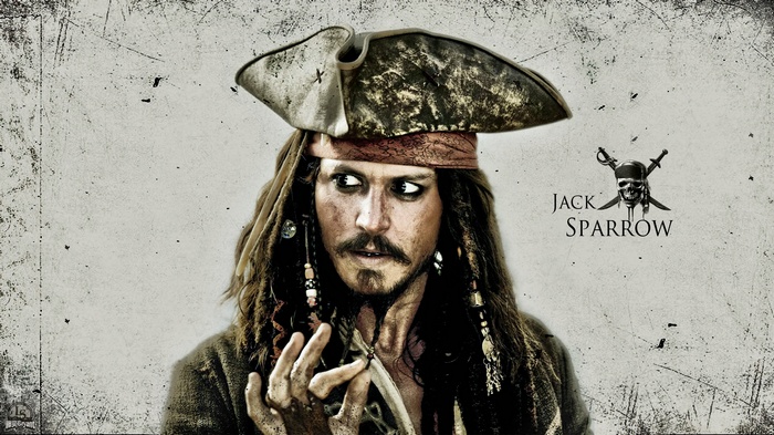 Jack Sparrow from Pirates of the Caribbean