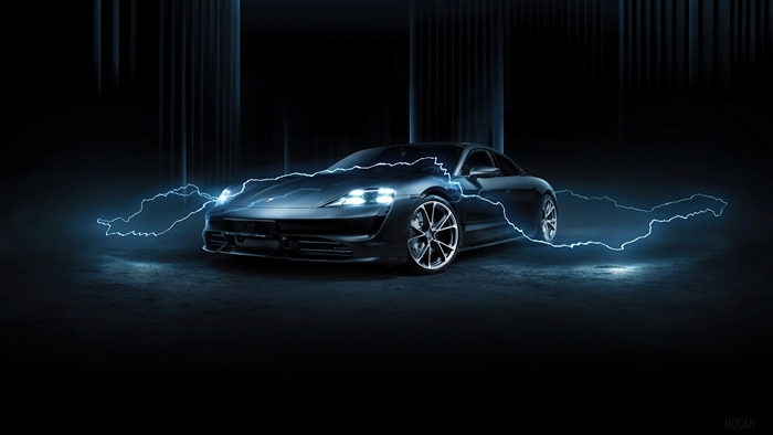 TechArt Porsche Taycan Turbo 4K