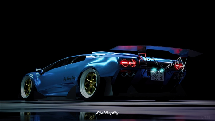 Custom Widebody Lamborghini Diablo