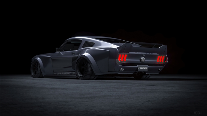 1967 Ford Mustang Widebody Fastback 4K