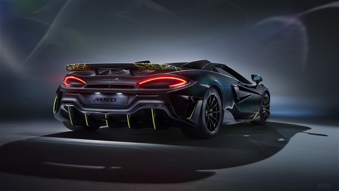 McLaren MSO 600LT Spider 2020 Rear