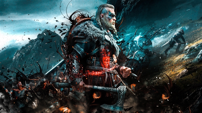 Eivor from Assassins Creed Valhalla in 4K