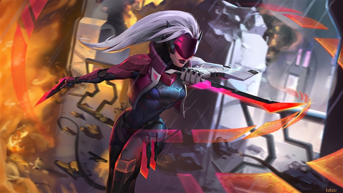 Katarina from League of Legends 4K