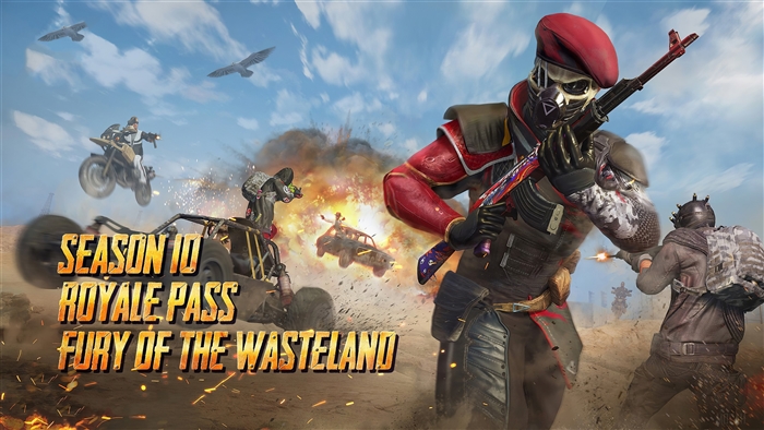 PUBG Season 10 Fury of the Wasteland 4K