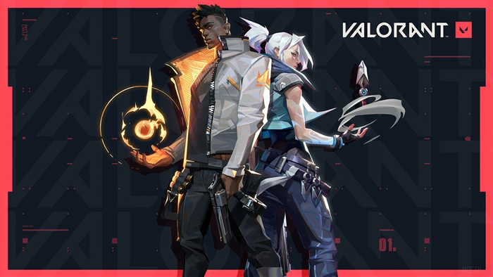 Phoenix and Jett from Valorant 4K