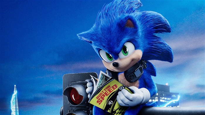 Sonic the Hedgehog from Sonic The Hedgehog 4K