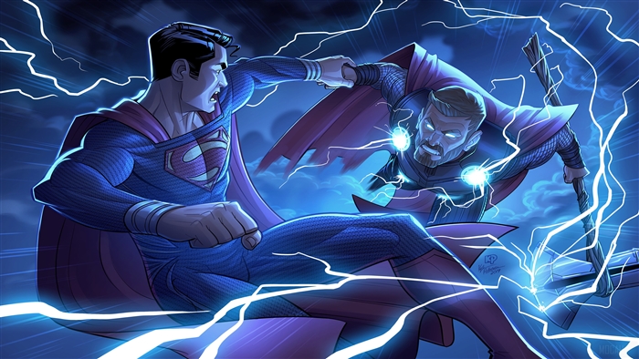 Superman vs Thor